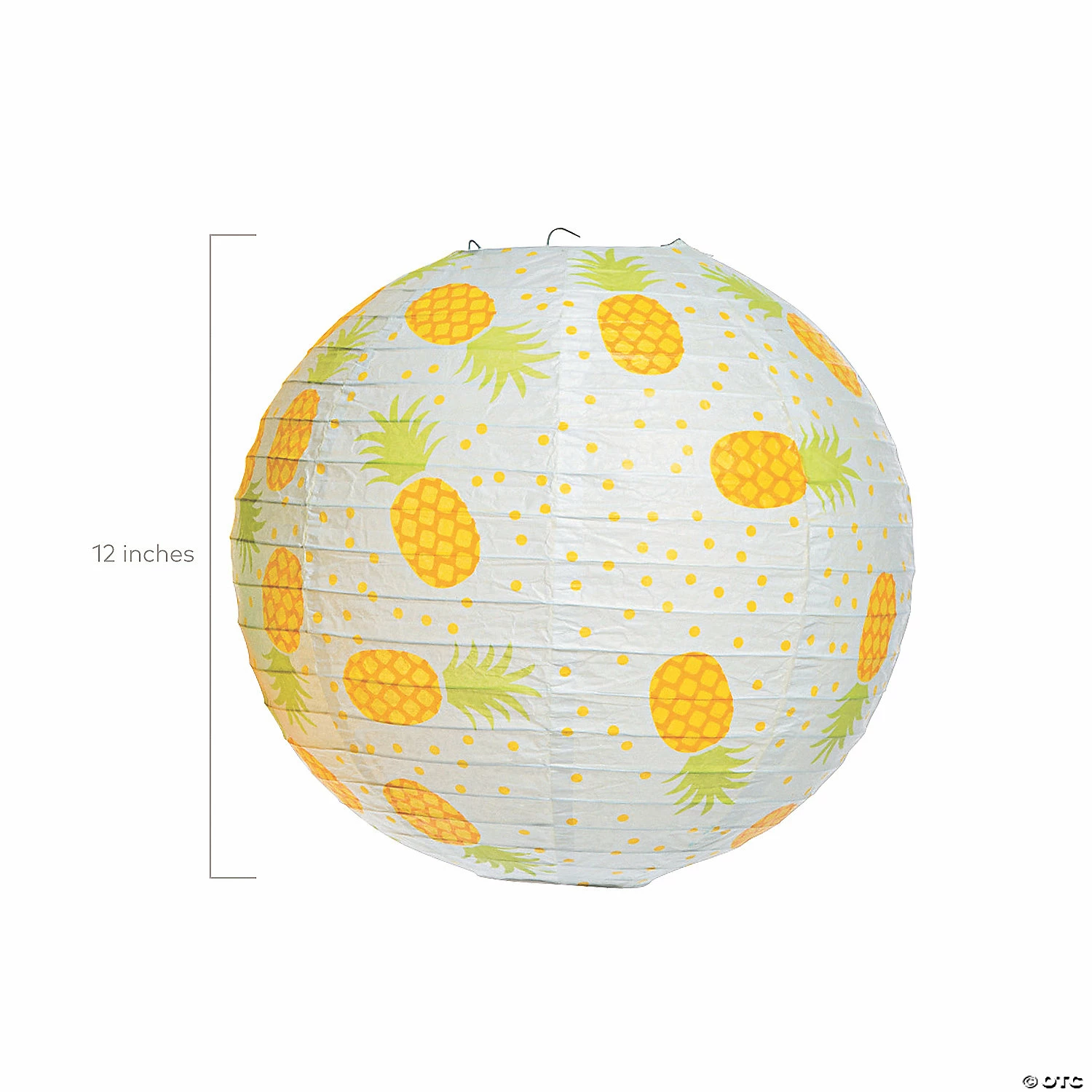 Cheap π 12" Pineapple Hanging Paper Lanterns - 3 Pc. π 4 Cheap π 12" Pineapple Hanging Paper Lanterns - 3 Pc. π - Image 2