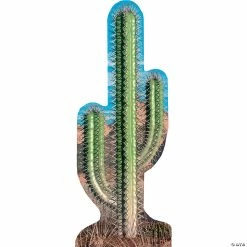 Deals 👍 Single Cactus Cardboard Stand-Up ✨ -Deals Decorations Store 13577285