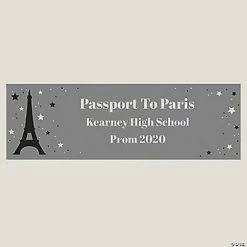 Best Pirce 👏 Passport To Paris Grand Events Custom Banner - Large 🔔