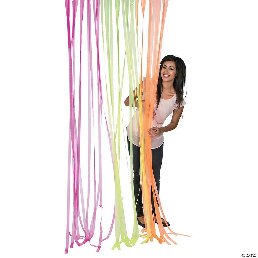 Best Sale 🥰 Neon Fringe Door Curtain 😀 4 Best Sale 🥰 Neon Fringe Door Curtain 😀 - Image 2