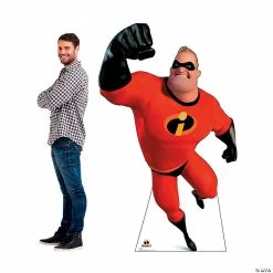Hot Sale 🔔 Incredibles 2™ Mr. Incredible Life-Size Cardboard Stand-Up 🔔 -Deals Decorations Store 13823944