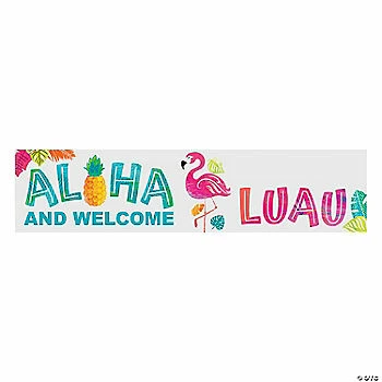 Deals ✔️ Aloha & Welcome Luau Custom Banner - Small ✔️ 3 Deals ✔️ Aloha & Welcome Luau Custom Banner - Small ✔️