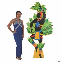 Outlet 🌟 Rio Male Cardboard Stand-Up 😉 -Deals Decorations Store 13832535