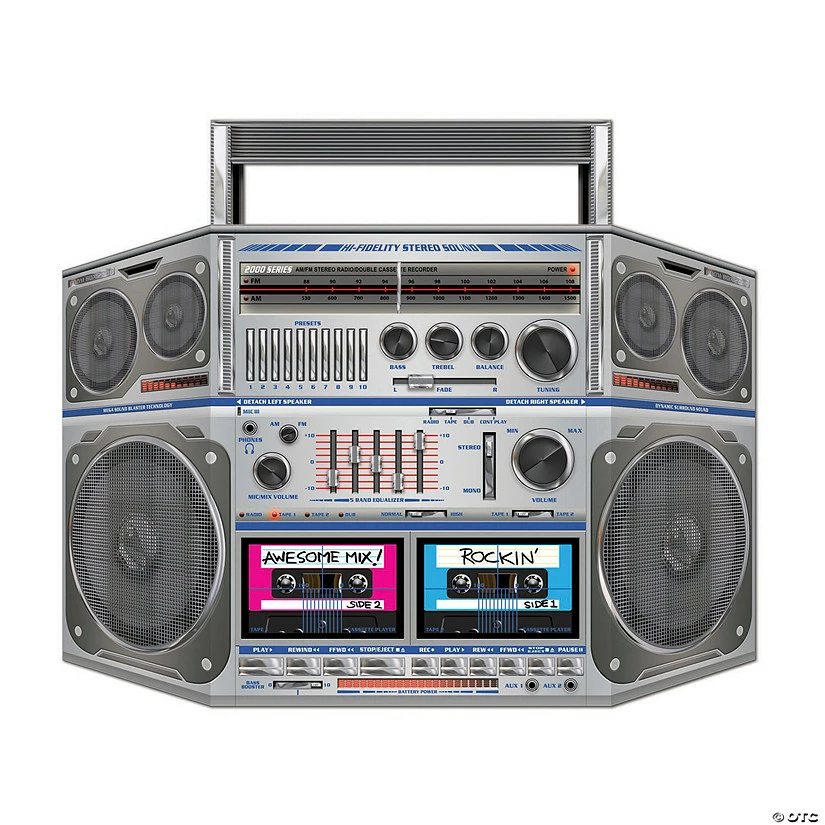 Flash Sale ๐ Awesome Retro Boombox Cardboard Stand-Up ๐ 4 Flash Sale ๐ Awesome Retro Boombox Cardboard Stand-Up ๐ - Image 2