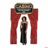 Deals 🥰 Personalized Red Curtain Casino Archway Kit - 2 Pc. 👏 -Deals Decorations Store 13943177