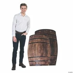 Deals 🔔 Western Barrel Stand-Ups - 2 Pc. ❤️ -Deals Decorations Store 13943263