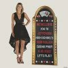 Promo ⌛ Personalized Casino Sign Life-Size Cardboard Stand-Up ✔️ -Deals Decorations Store 13943267