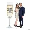 Best reviews of 👏 Personalized Champagne Flute Cardboard Stand-Up ✨ -Deals Decorations Store 13945151