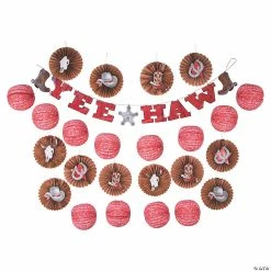 Promo 🎁 Western Decorating Kit - 25 Pc. 👏 -Deals Decorations Store 13953490