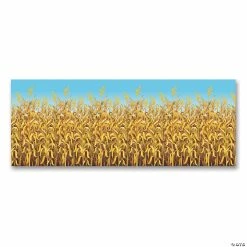 Buy 🥰 Design-A-Room Fall Cornstalks Backdrop 😀 -Deals Decorations Store 13959479