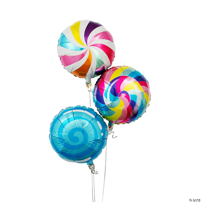 Discount ๐งจ Candy World 20" Mylar Balloons - 3 Pc. โจ 4 Discount ๐งจ Candy World 20" Mylar Balloons - 3 Pc. โจ - Image 2