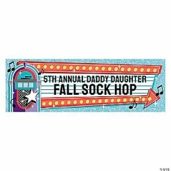 Hot Sale ✨ 50s Diner/Sock Hop Custom Banner - Large 🔥