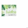 Brand new 🥰 Personalized Palm Leaf Welcome Sign 😉 -Deals Decorations Store 13978971