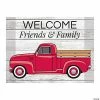 Hot Sale ❤️ Personalized Vintage Truck Welcome Sign 🥰 -Deals Decorations Store 13989936