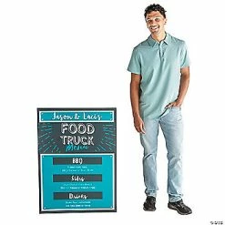 Flash Sale ✨ Personalized Food Truck Menu Sign 😉