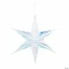 Coupon ✨ 16" Iridescent Star Hanging Decorations - 3 Pc. 🥰 -Deals Decorations Store 16 iridescent star hanging decorations 3 pc 13930845