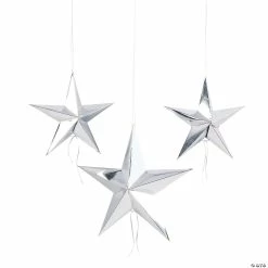 Flash Sale 🌟 18" Galaxy Stars Hanging Decorations - 3 Pc. 🔔