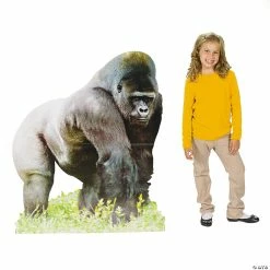 Buy ๐ Safari Gorilla Cardboard Stand-Up โ 5 Buy ๐ Safari Gorilla Cardboard Stand-Up โ -Deals Decorations Store 3 5071
