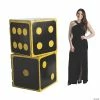 Outlet ❤️ 3D Black Dice Cardboard Stand-Ups - 2 Pc. 🎉 -Deals Decorations Store 3d black dice cardboard stand ups 2 pc 13944148
