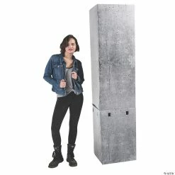Best deal 😉 3D Concrete Column Pillar Cardboard Stand-Up 🛒