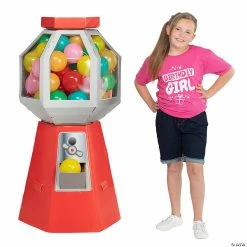 Wholesale 🔔 3D Gumball Machine Cardboard Stand-Up ❤️
