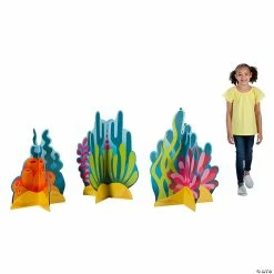Best reviews of ⌛ 3D Under the Sea Coral Stand-Ups - 3 Pc. ✔️