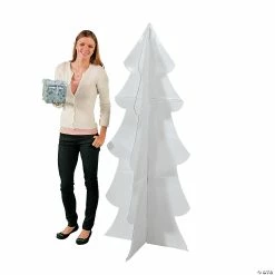 New ❤️ 3D Winter Tree Cardboard Stand-Up 👍
