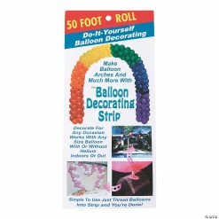 Outlet โญ 50-Ft. Balloon Decorating Strip ๐งจ