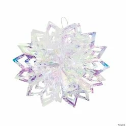 Best Sale 🛒 8" Iridescent Starburst Ceiling Decorations - 3 Pc. ⭐