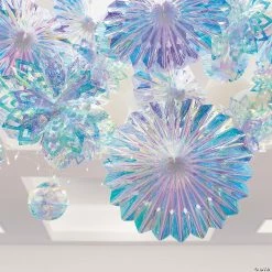 Best Sale 🛒 8" Iridescent Starburst Ceiling Decorations - 3 Pc. ⭐ -Deals Decorations Store 8 iridescent starburst ceiling decorations 3 pc 13930848 a02