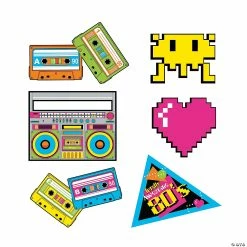 Best Sale 🌟 80s Party Cutouts - 6 Pc. 👏