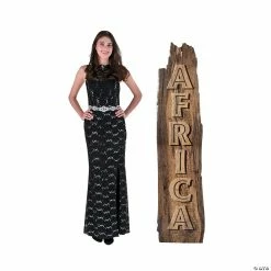 Cheap ๐ African Safari Cardboard Stand-Up ๐งจ