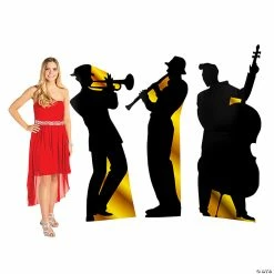 Best Pirce 🤩 Band Silhouette Lifesize Cardboard Stand-Up Set ❤️