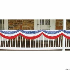 Buy π 5' Stars Stripes Fabric Bunting π 5 Buy π 5' Stars Stripes Fabric Bunting π -Deals Decorations Store bg54684rwb