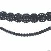 Discount 🔥 Tissue Paper Garland 🛒 -Deals Decorations Store black tissue paper garland13943271