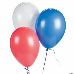 Buy ๐ฏ Bulk Patriotic 11" Latex Balloon Assortment - 144 Pc. ๐