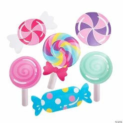 Cheap 🧨 Candy World Cutouts - 6 Pc. 🎁