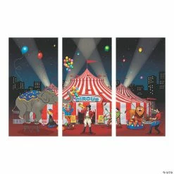 Flash Sale ✨ Carnival Backdrop - 3 Pc. ✔️ -Deals Decorations Store carnival backdrop 3 pc 13603541 a01