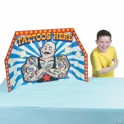 Top 10 👏 Carnival Tattoo Booth Cardboard Stand-up 😍 -Deals Decorations Store carnival tattoo booth cardboard stand up13685085 a01