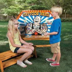 Top 10 👏 Carnival Tattoo Booth Cardboard Stand-up 😍 -Deals Decorations Store carnival tattoo booth cardboard stand up13685085 a02
