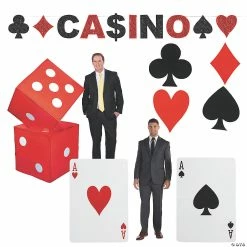 Wholesale 🔔 Casino Decorating Kit - 9 Pc. ✨