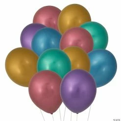 Best Sale 😍 Chrome 11" Latex Balloon Assortment - 24 Pc. 🎁