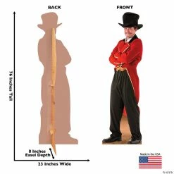 Wholesale 🌟 Circus Ringmaster Cardboard Stand-Up 🔔