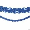 Outlet 🤩 Tissue Paper Garland 😍 -Deals Decorations Store cobalt blue tissue paper garland13943272
