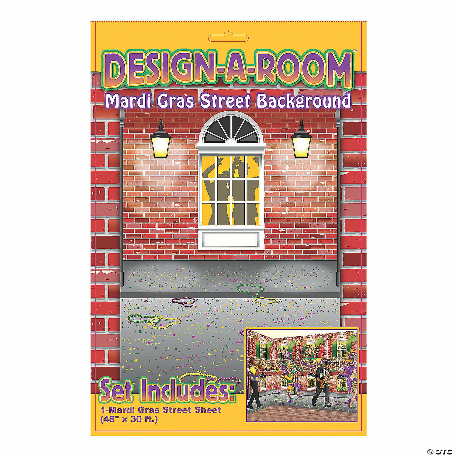 Promo 🎁 Design-A-Room Mardi Gras Street Backdrop 😍 3 Promo 🎁 Design-A-Room Mardi Gras Street Backdrop 😍