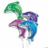 Deals 👏 Dolphin-Shaped 20" Mylar Balloons Assortment - 12 Pc. 🔔 -Deals Decorations Store dolphin shaped 20 mylar balloons assortment 12 pc 34 1207