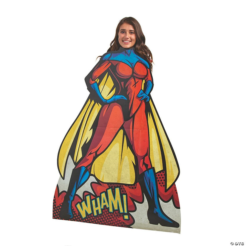 Brand new ๐ Female Superhero Lifesize Cardboard Stand-Up ๐ 3 Brand new ๐ Female Superhero Lifesize Cardboard Stand-Up ๐