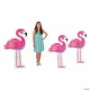 Buy 💯 Flamingo Cardboard Stand-Ups - 3 Pc. ⭐ -Deals Decorations Store flamingo cardboard stand ups 3 pc 13822218
