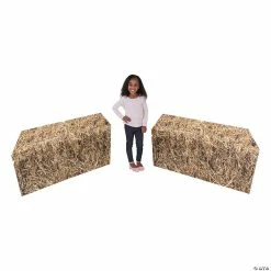Best Pirce 🥰 Flat Hay Bale Cardboard Stand-Ups - 2 Pc. 🥰