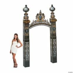 Cheap โ๏ธ Gate Columns with Lamps Arch โจ